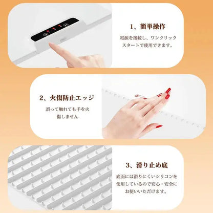 本日終了！NO.1位 獲得】NukuNukuTray™ 保温プレート NUKUNUKU